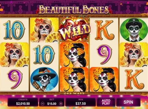 Грати безкоштовно в ігровий автомат Beautiful Bones